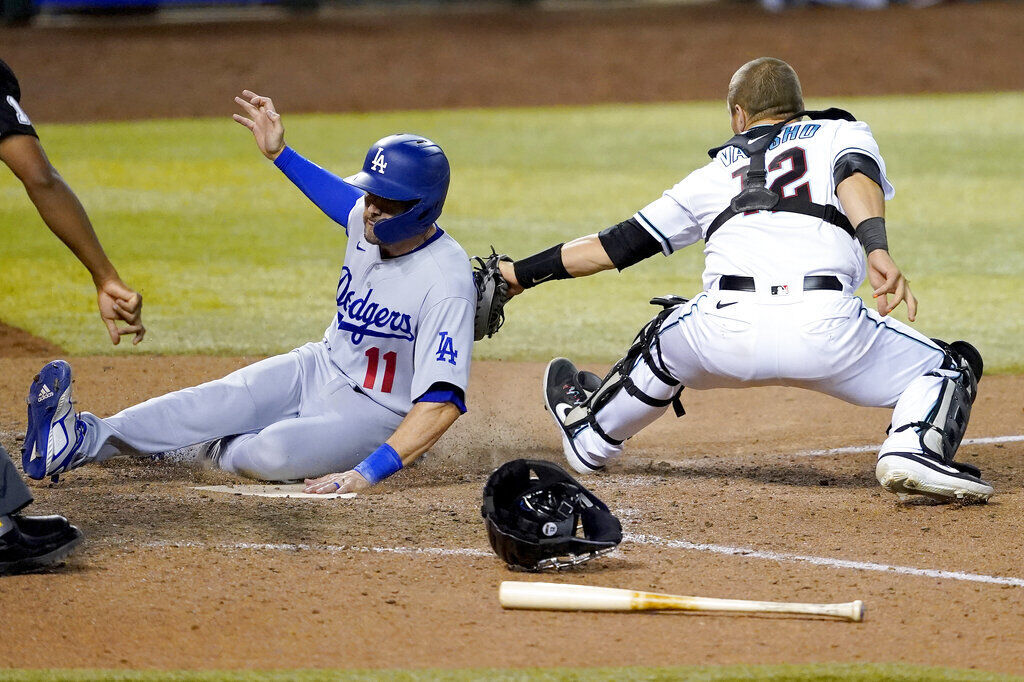 APTOPIX Dodgers Diamondbacks Baseball